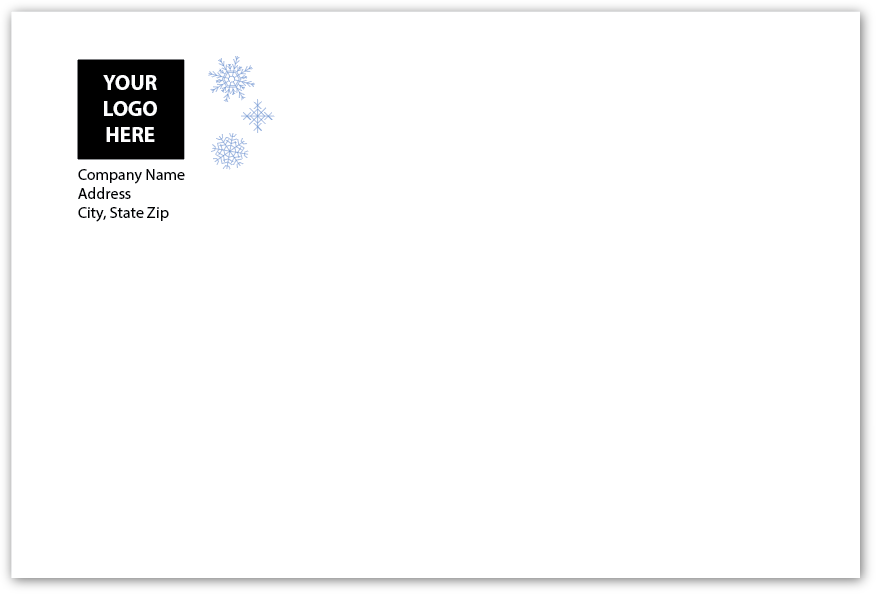 Envelope - Snowflake - Logo Return Address